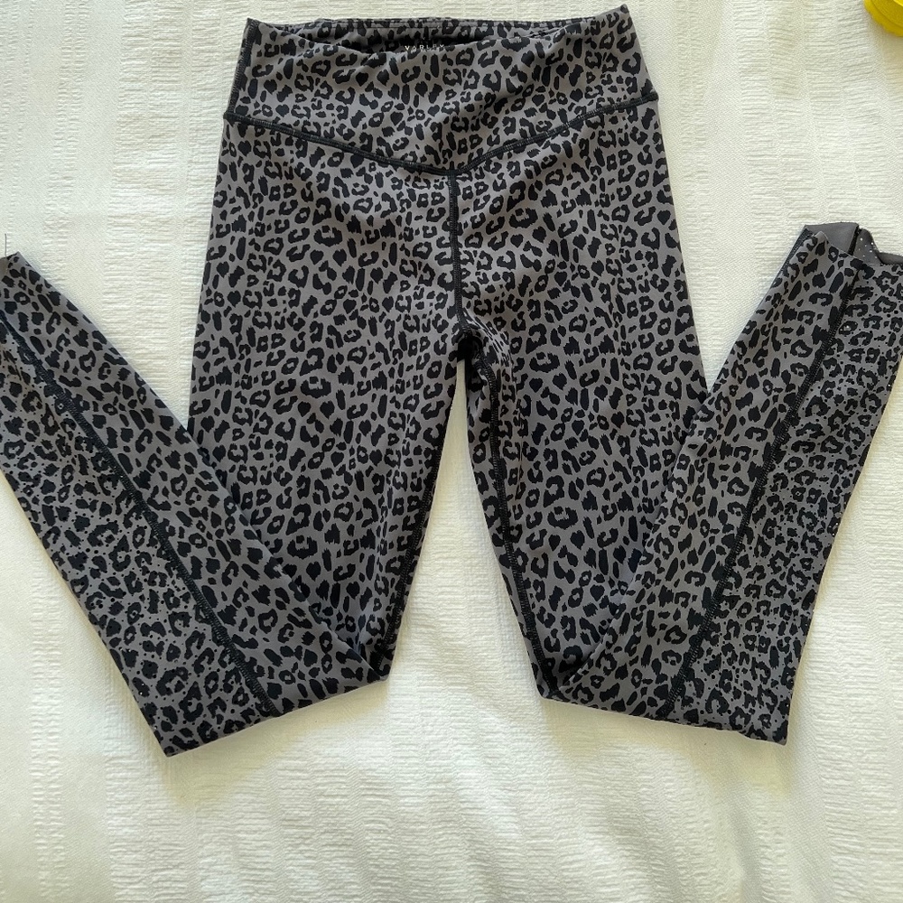 Varley Grey and Black Cheetah Print Size XS